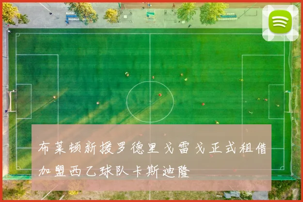 布莱顿新援罗德里戈雷戈正式租借加盟西乙球队卡斯迪隆